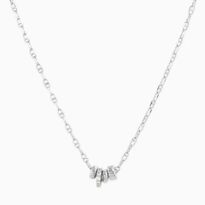 Rondelle Charm Necklace