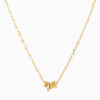 Rondelle Charm Necklace