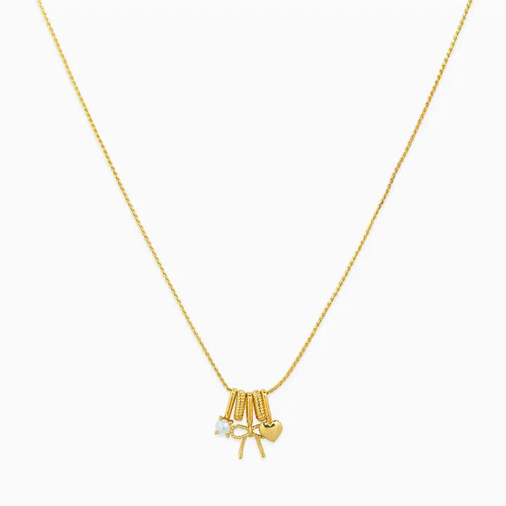 Bow Charm Necklace