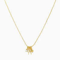 Bow Charm Necklace