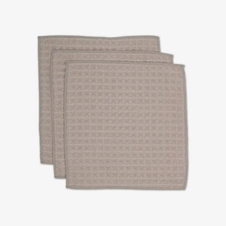 Geometry Waffle Washcloth Set