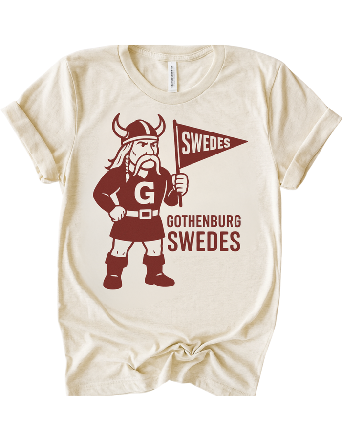 Gothenburg Swedes Vintage Mascot Tee