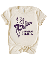 Holdrege Dusters Vintage Mascot Tee & Sweatshirt