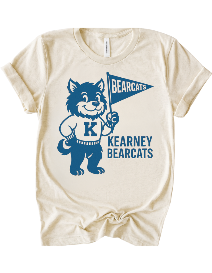 Kearney Bearcats Vintage Mascot Tee