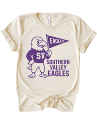 Southern Valley Eagles Vintage Mascot Tee & Sweatshirt