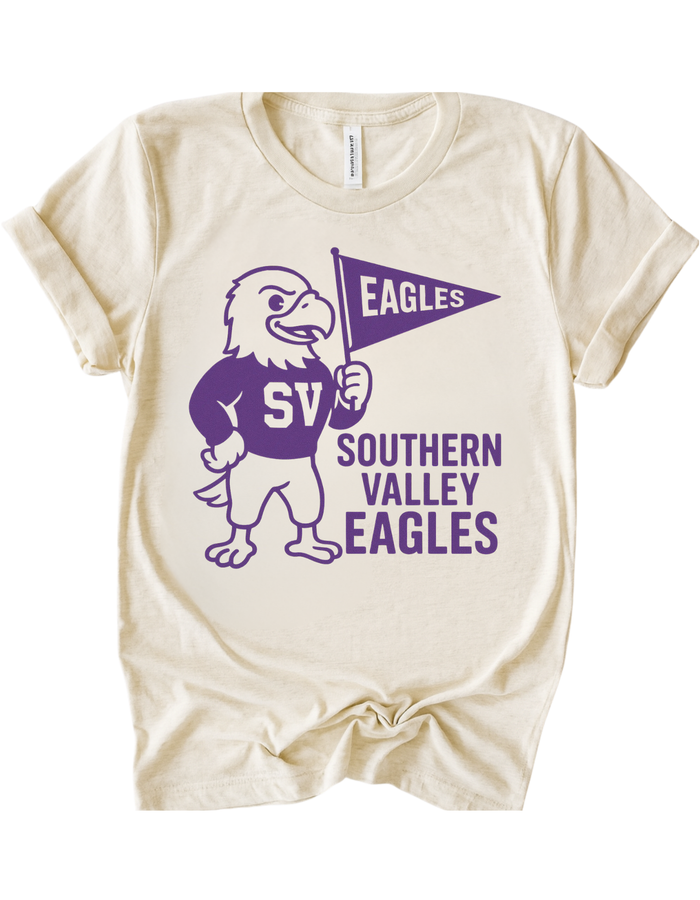 Southern Valley Eagles Vintage Mascot Tee