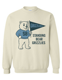 Standing Bear Grizzlies Mascot Tee & Sweatshirt