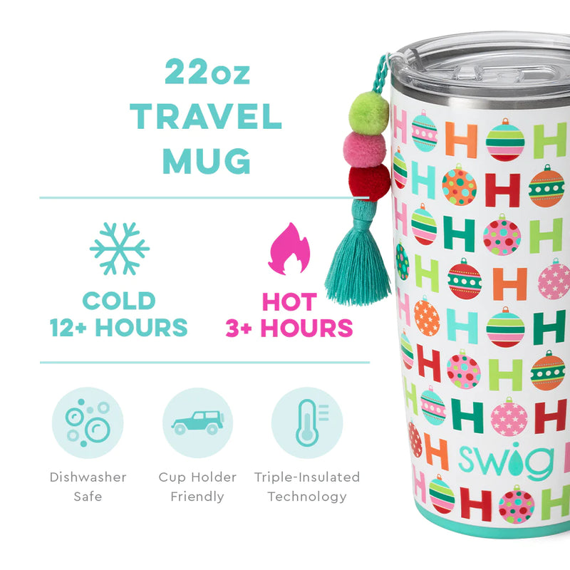 Swig Christmas Travel Mug 22 oz