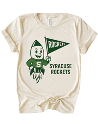 Syracuse Rockets Vintage Mascot Tee