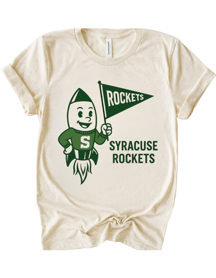 Syracuse Rockets Vintage Mascot Tee