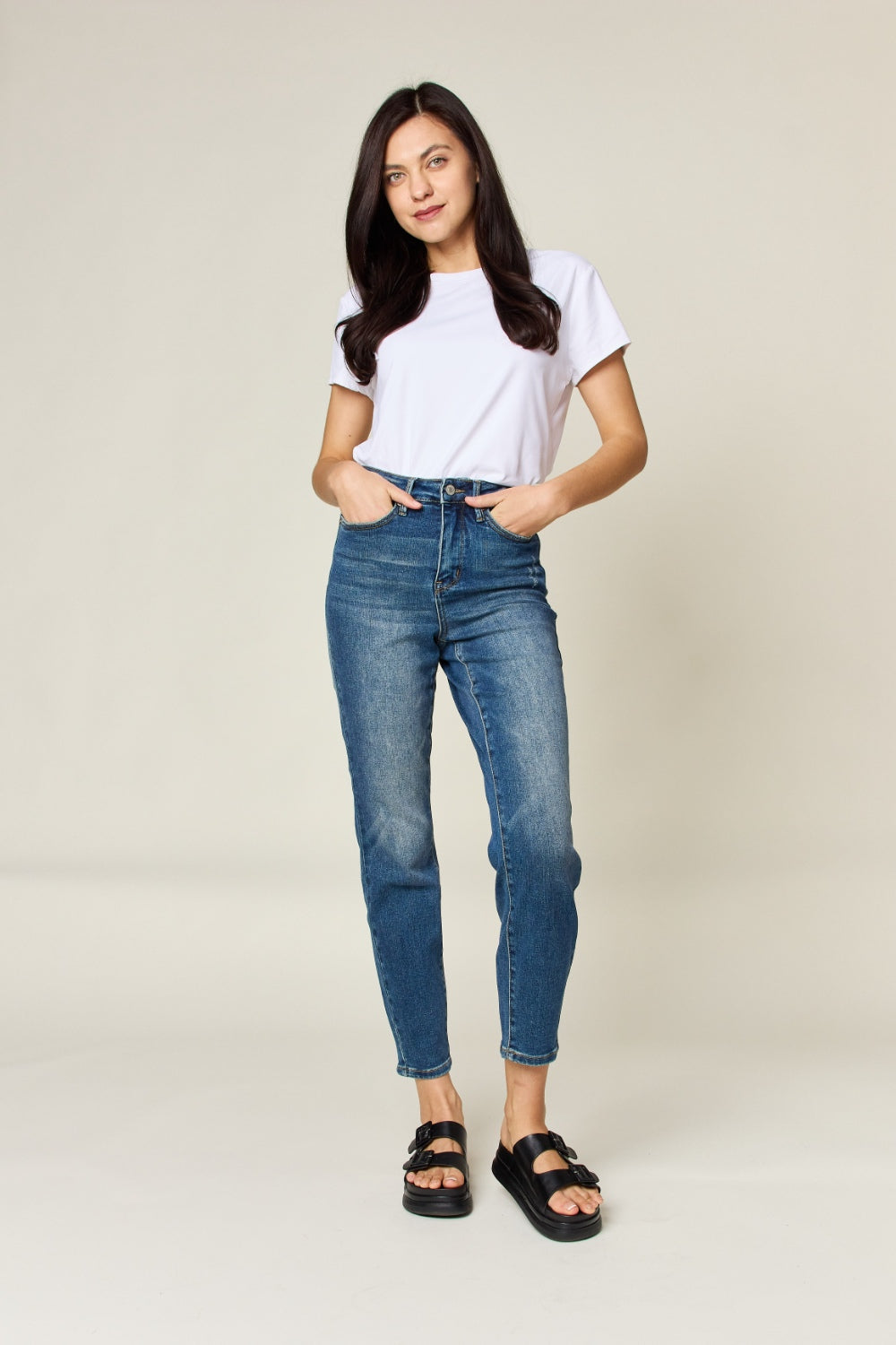 Judy Blue Selena Tummy Control High Waist Slim Jeans