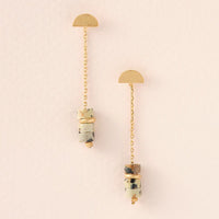 Scout Stone Meteor Thread/Jacket Earring