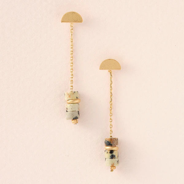 Scout Stone Meteor Thread/Jacket Earring