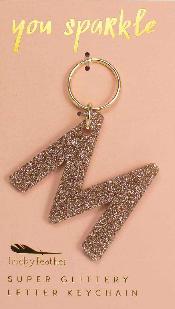 Bling Letter Keychain – Miss Crafty Ness