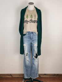 Merry Christmas & Trees Tee