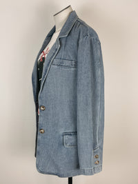 Boyfriend Denim Blazer
