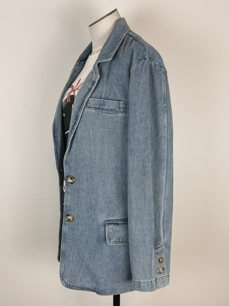 Boyfriend Denim Blazer