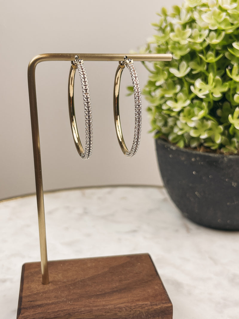 Kinsey Designs Law Hoop Earrings