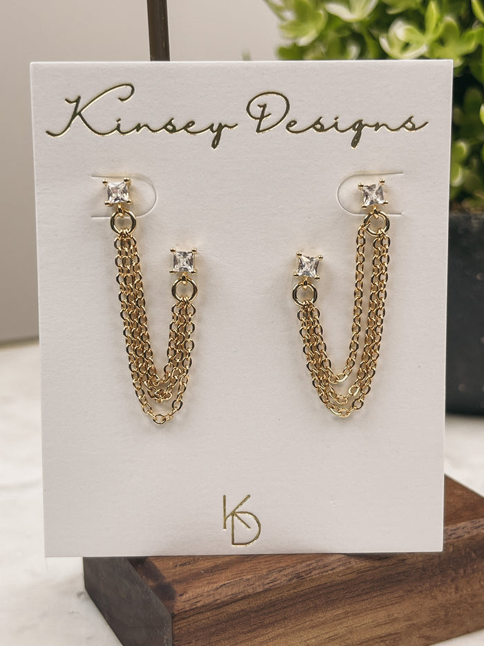 Kinsey Designs Double Post Becca Earrings
