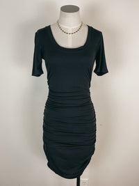 Z Supply Kalina Rib Mini Dress in Black