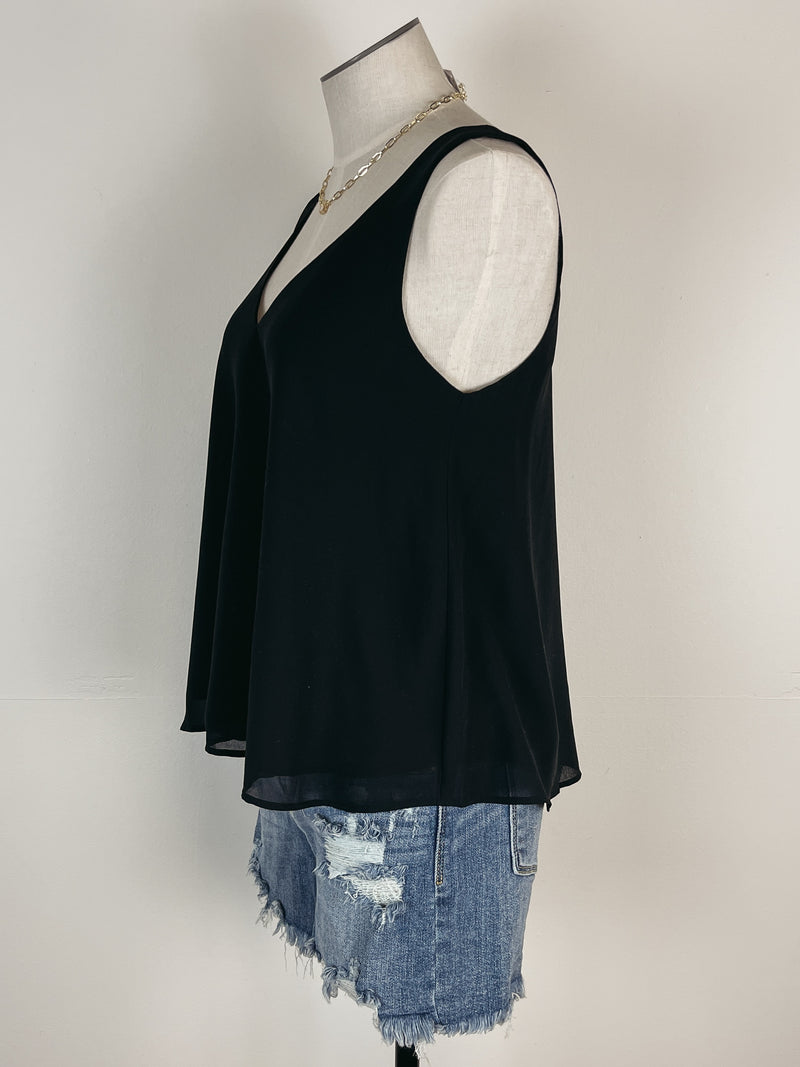 Double Layer V Neck Tank