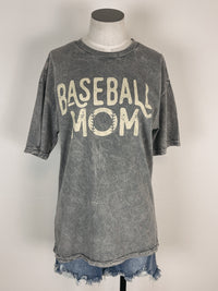 Baseball Mom Tee in Storm