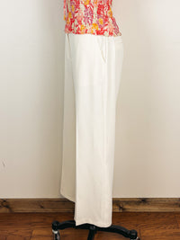 Mystree Tailored Trousers in Off White