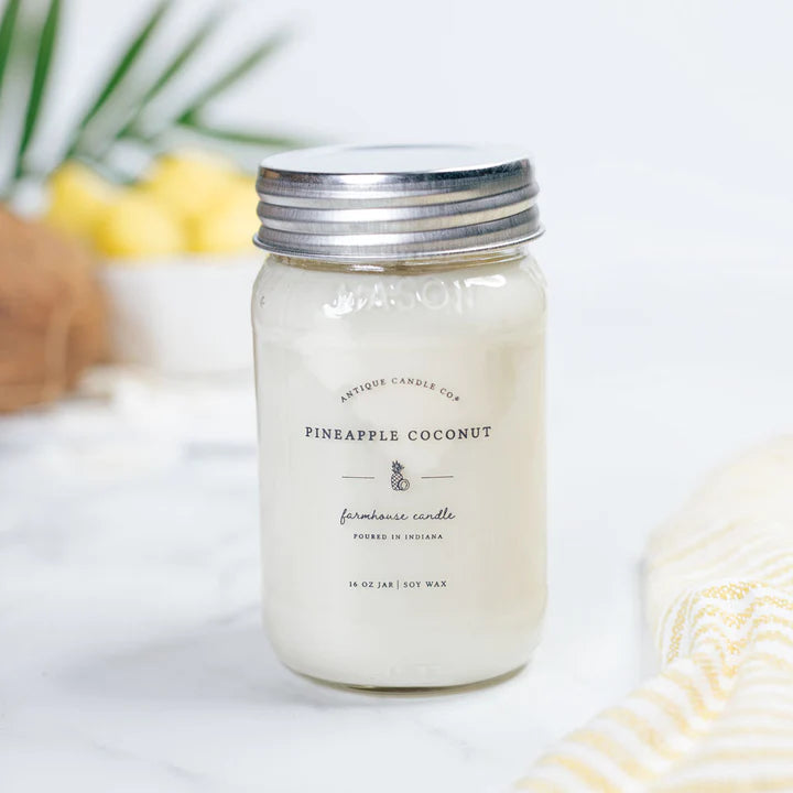 Antique Candle Co. Pineapple Coconut Candle