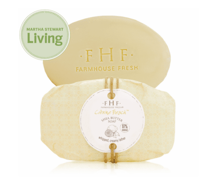FarmHouse Fresh Citrine Beach Shea Butter Soap 5.25oz