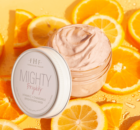 FarmHouse Fresh Mighty Brighty Vitamin C Chamomile Brightening Mask 4oz