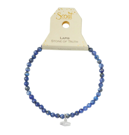 Scout Mini Faceted Stone Stacking Bracelet