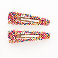 Ink + Alloy 2 Pack Confetti Hair Clip
