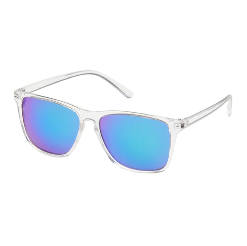Blue Gem Mirrored Sunglasses