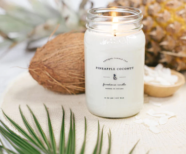 Antique Candle Co. Pineapple Coconut Candle
