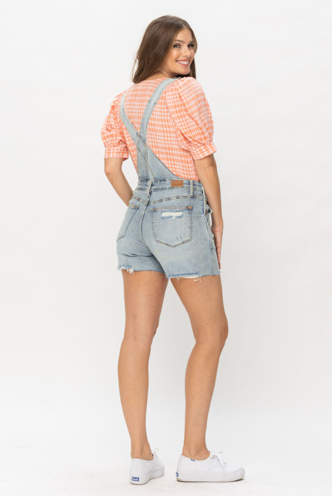 Judy Blue Distressed Overall
