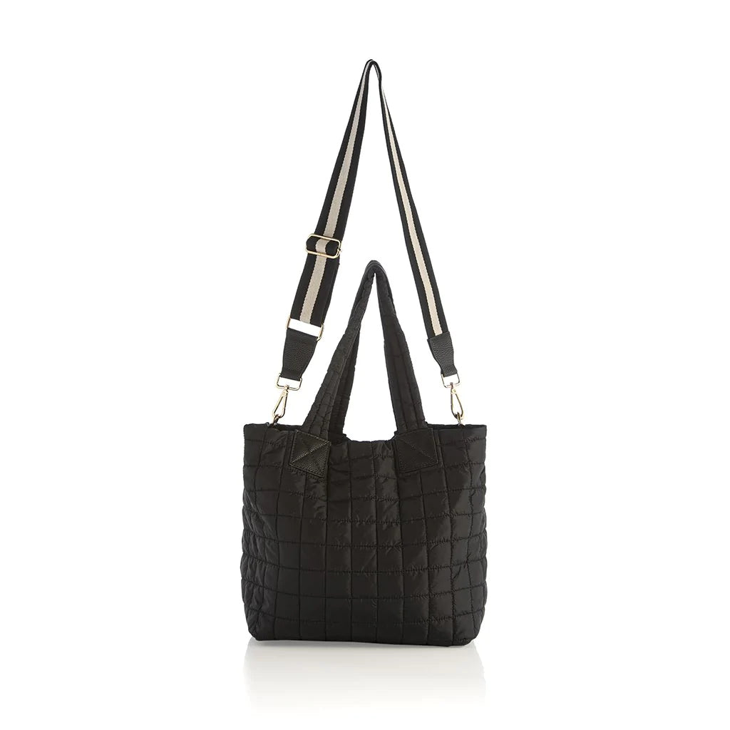 Ezra Quilted Puff Tote