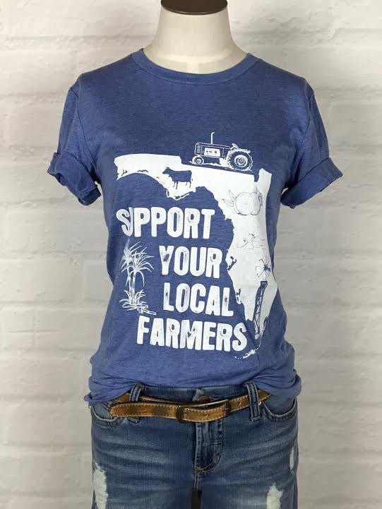 Florida Support Your Local Farmer Tee *more colors