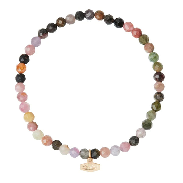 Scout Mini Faceted Stone Stacking Bracelet